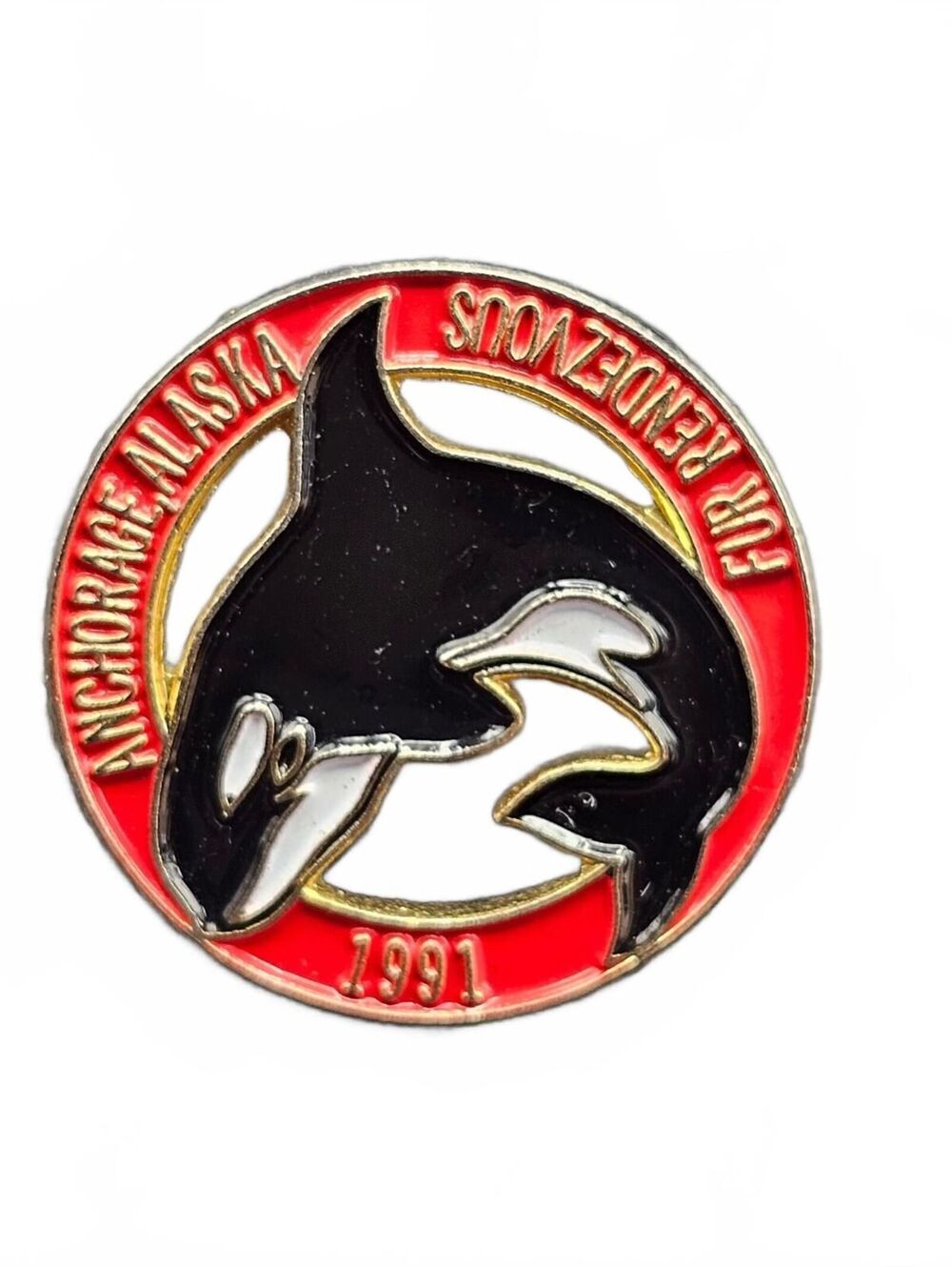 Orca Memorial Mission 1991 Pin